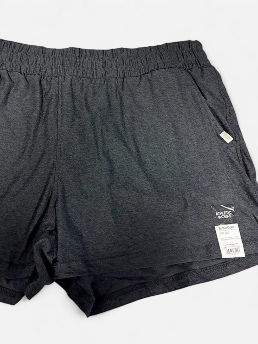 NWT XXL Athletic Works Charcoal Gray Shorts
